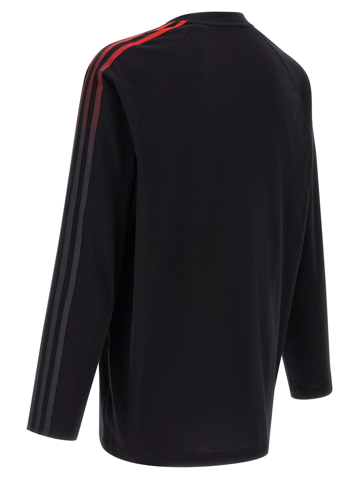 Y-3 Y-3 Oversized Gradient Stripes T shirt - Nero | 39c64822bba7ea099713cb1ffa5ba9e91d3fdca3