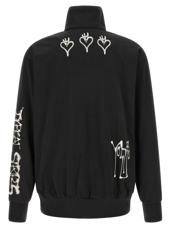 Y-3 Track Top  Gfx Nyln Felpe - Nero | 1dc08710ca66176851259a89d97c2a576ad9f6a0