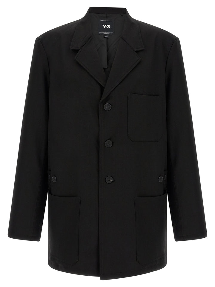Y-3 Chore Ct Puffer Jackets - Nero | 02281c12be0a54497b665d078e8f8e426a9614a5
