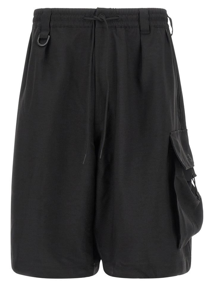 Y-3 Y-3 Sport Uniform Bermuda e Short - Nero | 70b1e9684ad12360902ddd81c9f5ec641551c998