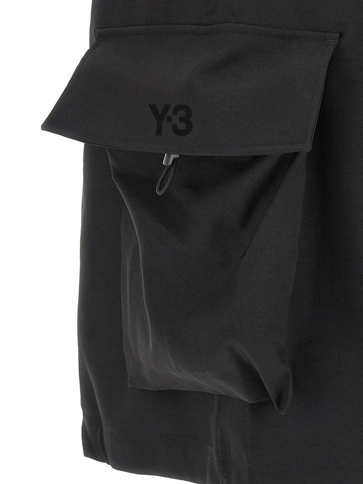 Y-3 Y-3 Sport Uniform Bermuda e Short - Nero | a1e9c4779fe82c5d08ef63a5c74eb0afc5537fff