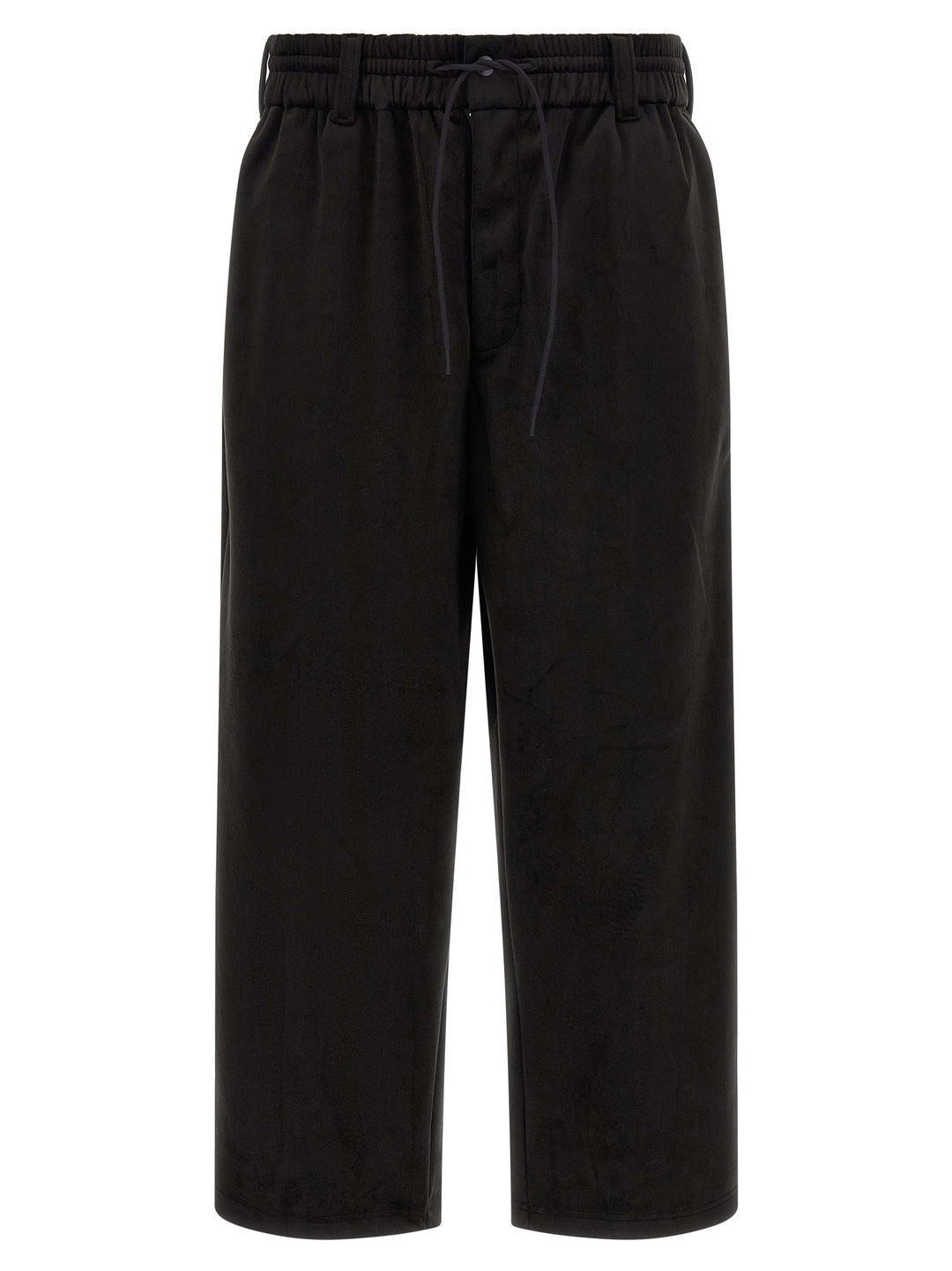 Y-3 Velvet Effect Joggers Pantaloni - Nero | bb4e81ed340487463887ffb9e70d3fb2beed9a26