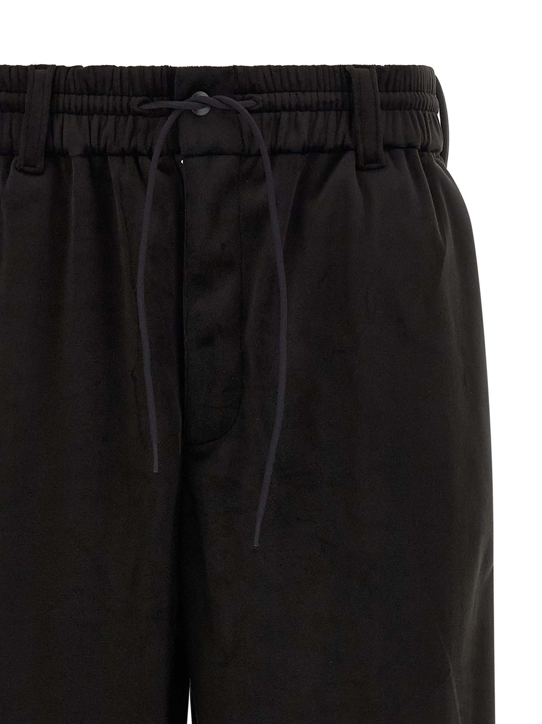 Y-3 Velvet Effect Joggers Pantaloni - Nero | 191f53655de306a4e59147386ee9f01114adaf57