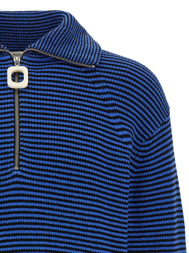 J.W. Anderson Half Zip Sweater Maglioni - Multicolor | bede26f220a23d199608b3843b9cf8e5fd1fdec1