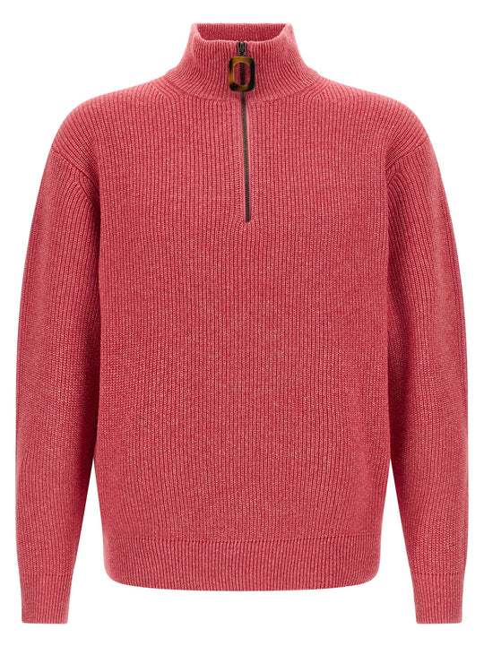 Half-Zip Sweater Maglioni Rosa