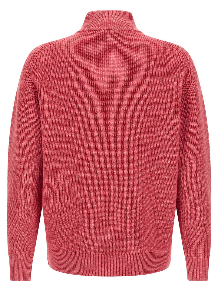J.W. Anderson Half-Zip Sweater Maglioni - Rosa | 390c774e3555e3eeb789a83a3345e8b423a32889