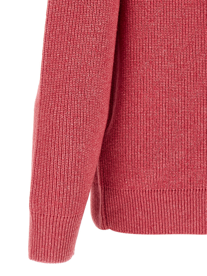 J.W. Anderson Half-Zip Sweater Maglioni - Rosa | 5072586ab88f6c9a6173ec445fde7b5a9e97c189