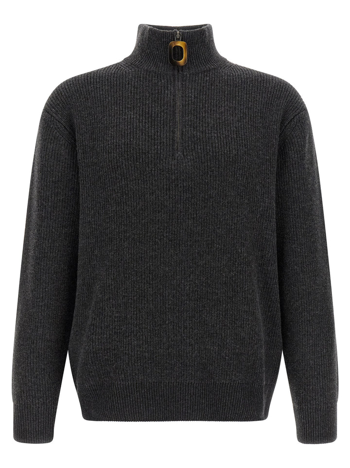 J.W. Anderson Half-Zip Sweater Maglioni - Grigio | 39a14f16c59548b6d73437da5aadfe97eb6400d1