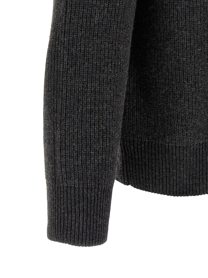 J.W. Anderson Half-Zip Sweater Maglioni - Grigio | 8c546a2a1049a11400b59ea4075212615cf88350