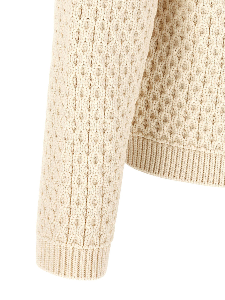 J.W. Anderson Cable Maglioni - Bianco | c65cc370cb565bc35fd62da5525ae9d4d4a293d8