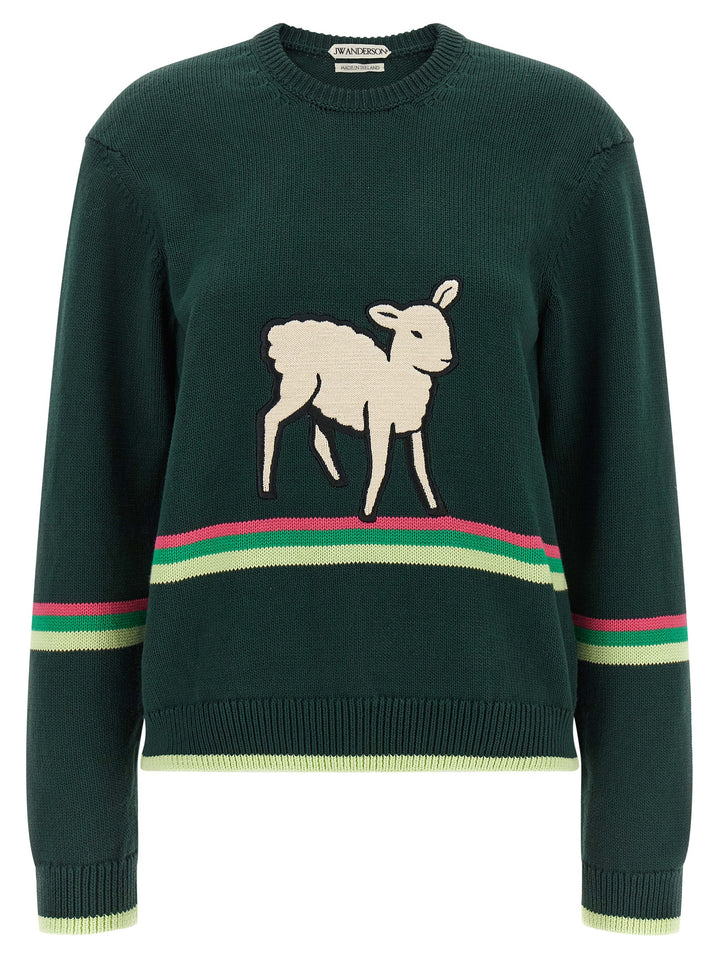 J.W. Anderson Sheep Maglioni - Verde | 3a9679033a2e78b2b49eef65757bdd6b59d8d764