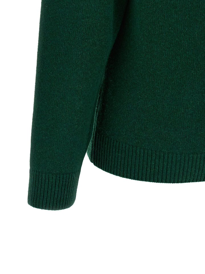J.W. Anderson Logo Embroidery Sweater Maglioni - Verde | 3b23bb40a4694af339deaaecb99dc5bdc8e92a66