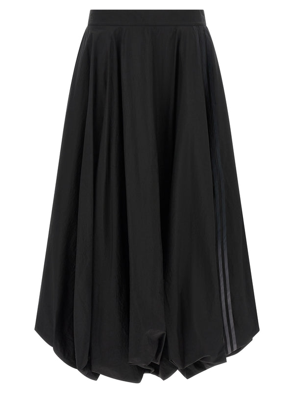 Gradient 3-Stripes Gonne Nero