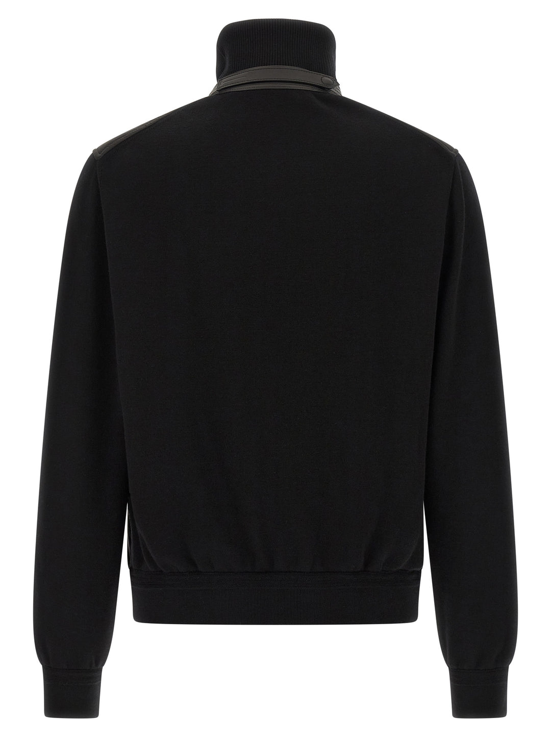 Tom Ford Merino Wool Bomber Jacket Puffer Jackets - Nero | 1feb08a2c0317873ca888fca2ea7568bdf2ef1df