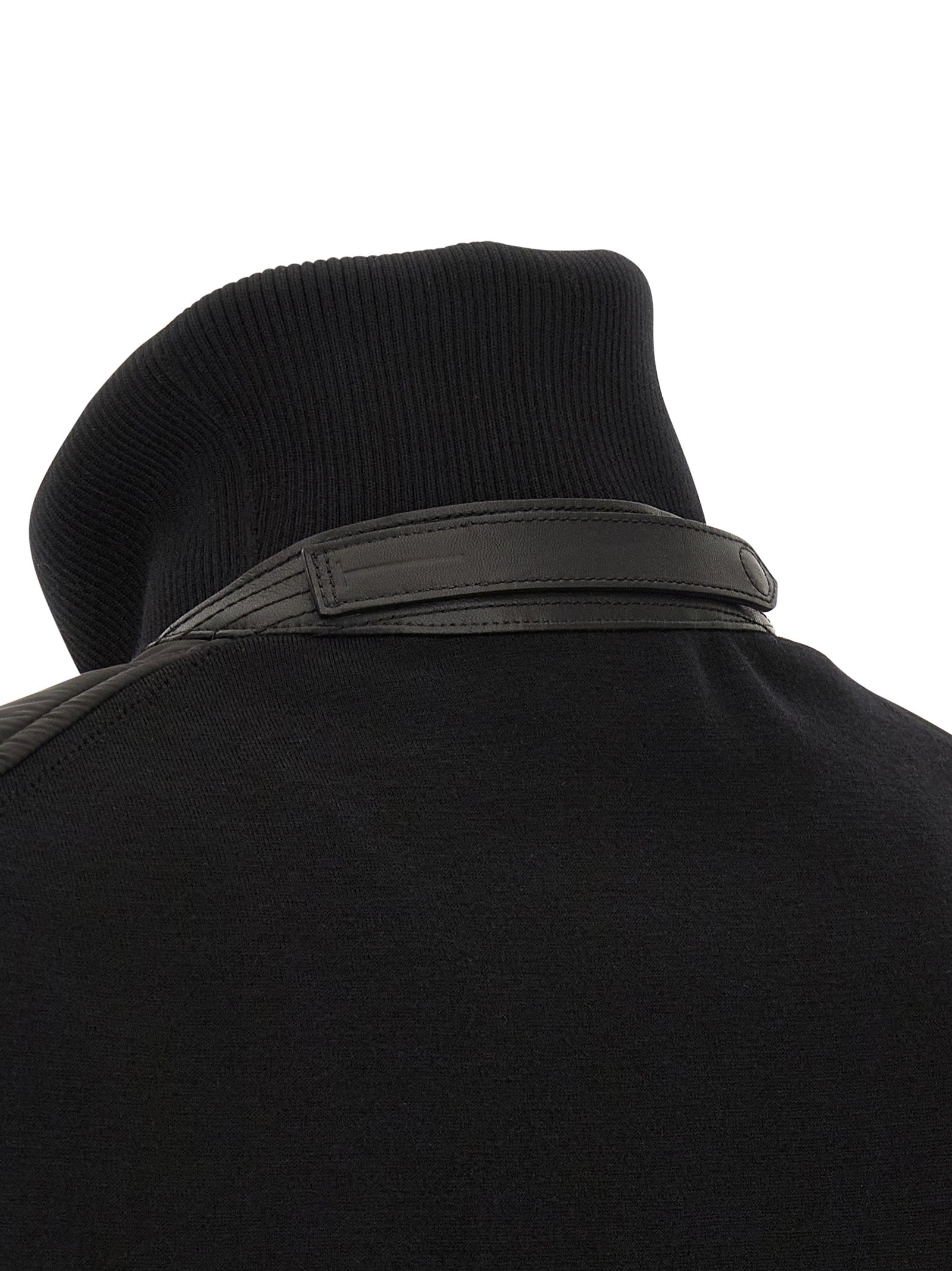 Tom Ford Merino Wool Bomber Jacket Puffer Jackets - Nero | f1379384f72d23633053f4aed55fe6c2d640e9f3