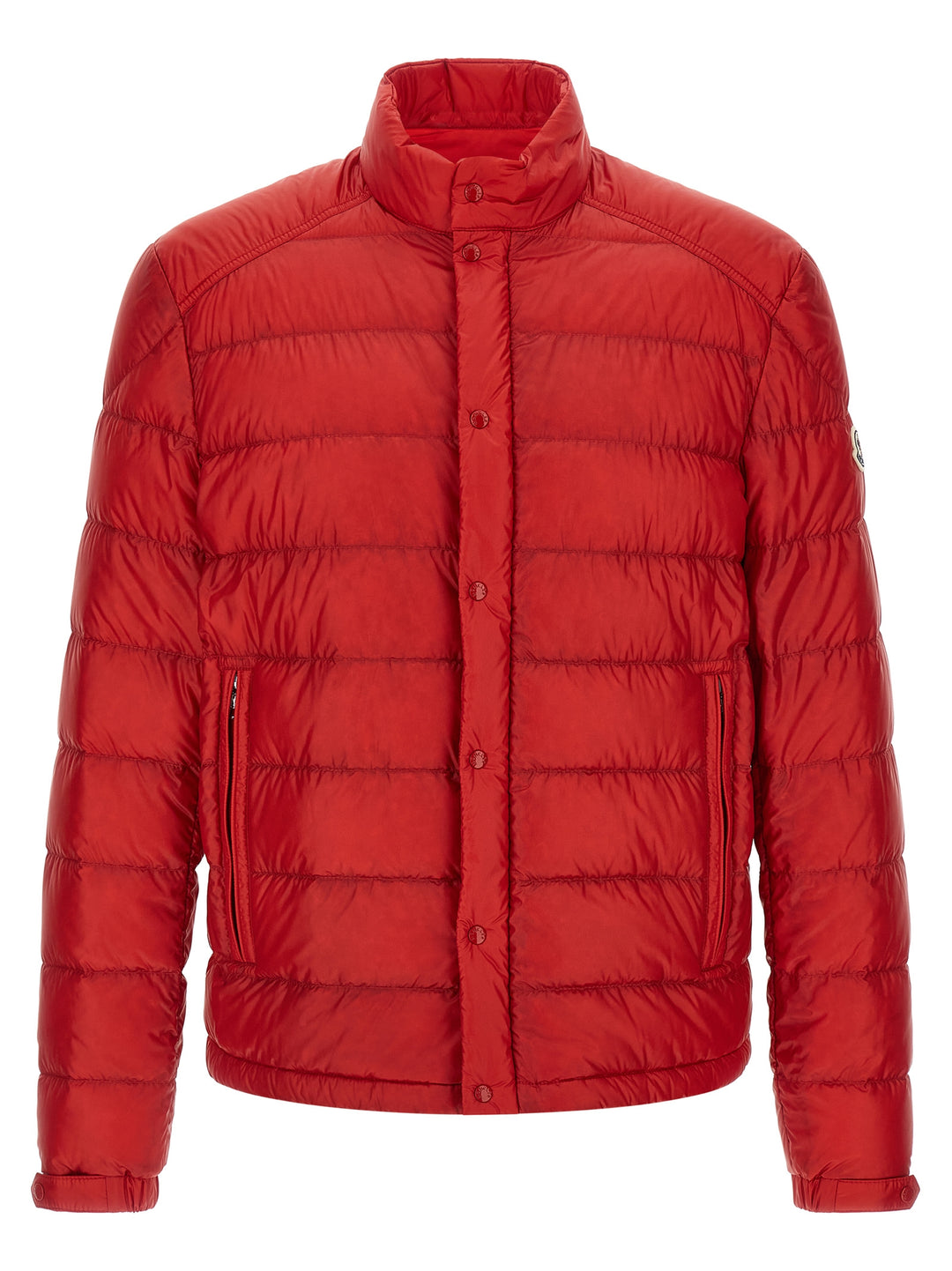 Moncler Selves Puffer Jackets - Rosso | a982e2a8f2509edb107f0bcca32fcc7ef83ba163