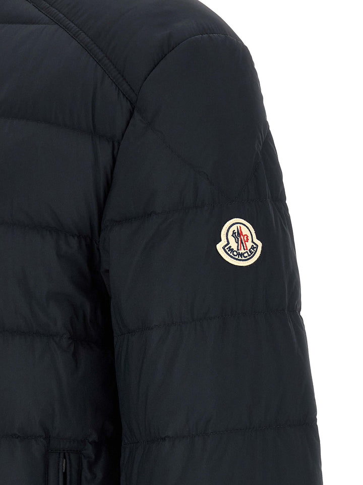 Moncler Selves Puffer Jackets - Blu | 32edb5da9341fad2080f64e18487308b8ab8d37b