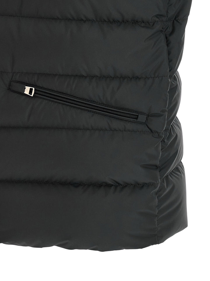 Moncler Lechtal Gilet - Nero | 687b8f74747346ea991a56c5c8b966b08be49e37