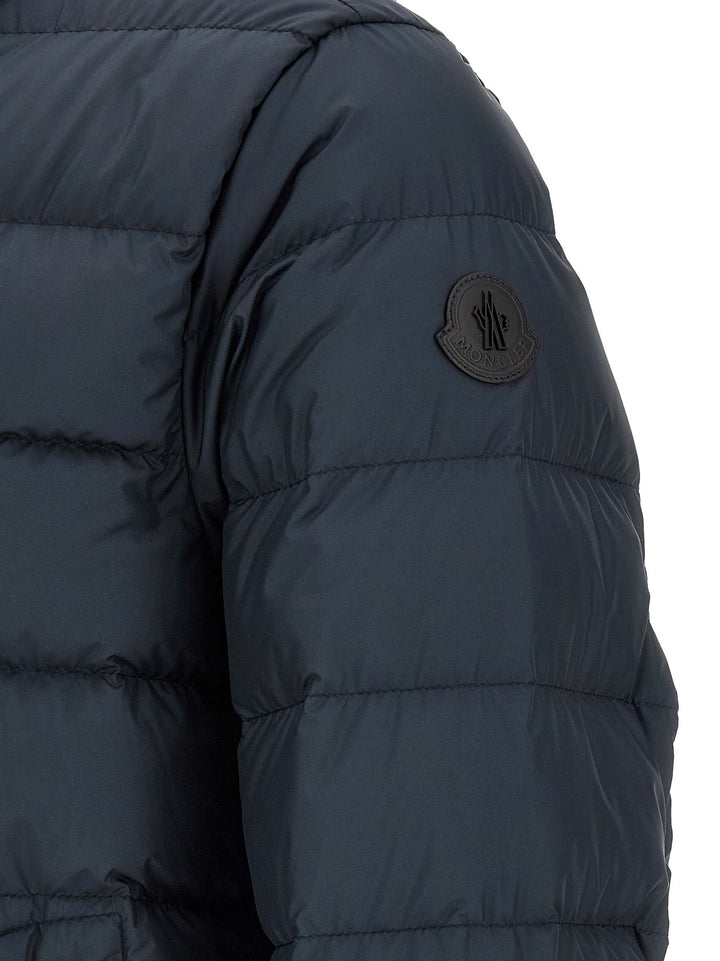 Moncler Sestriere Puffer Jackets - Blu | 7a6b6c40653afd8482ab5883c1f7c085e8cd300a