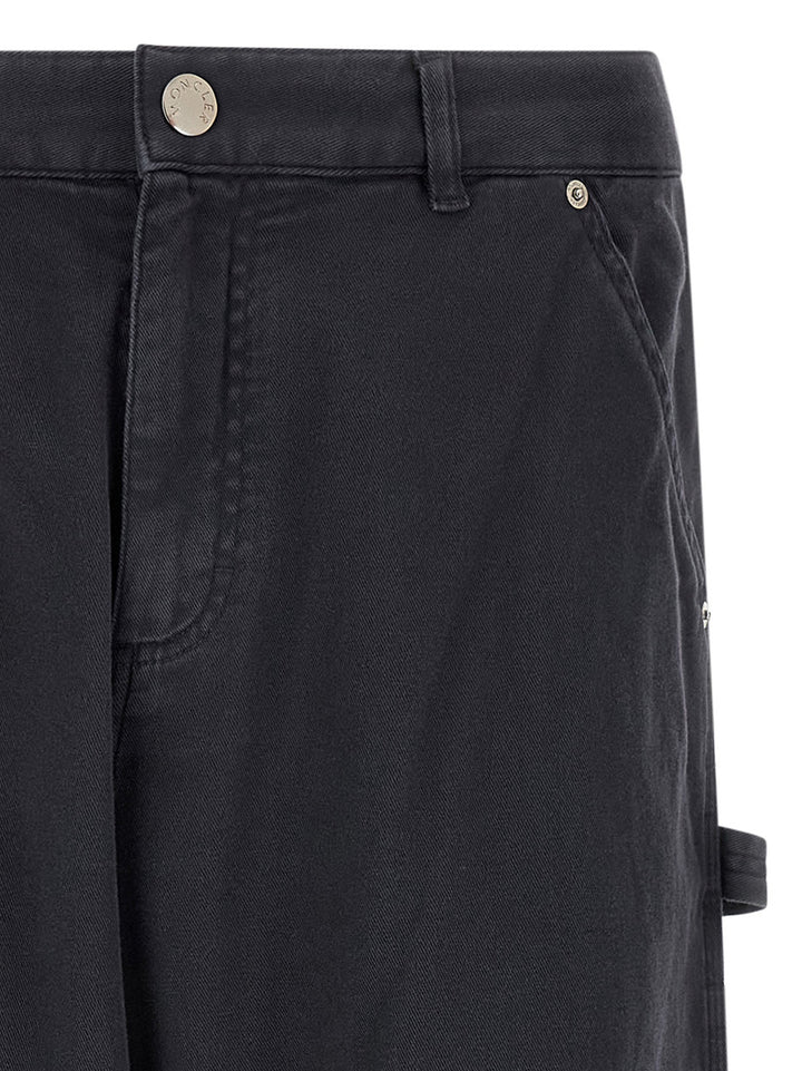 Moncler Cargo Pantaloni - Blu | e5f82787388a277f73c18d2081c23606278d23e9