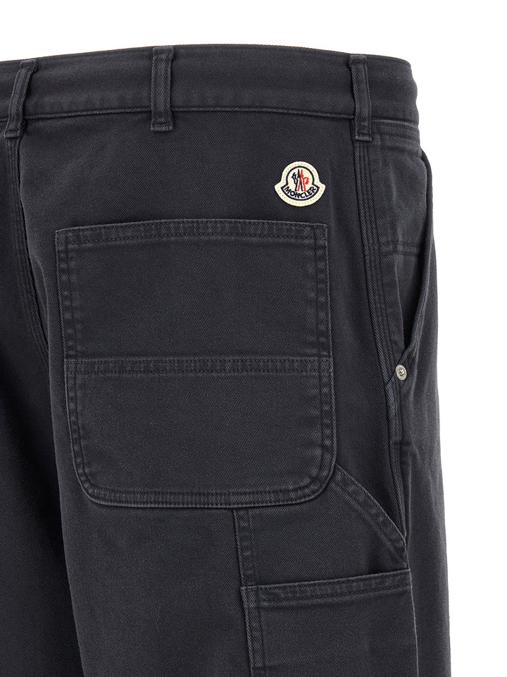 Moncler Cargo Pantaloni - Blu | 9773a0803576048147818d029afb39abdba5fa42