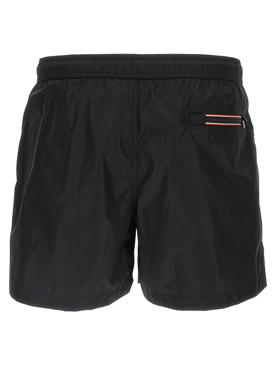 Moncler Logo Patch Swim Shorts Beachwear - Nero | faa6a51cb3bc21999c6930d928e9f625b67d47e0