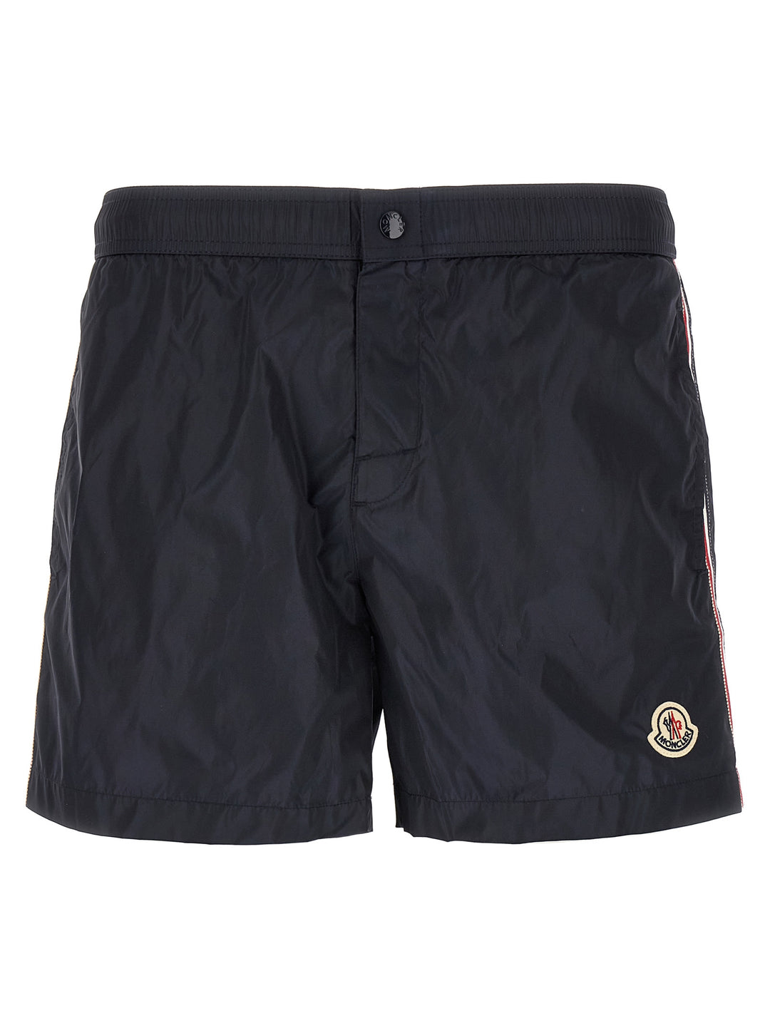 Moncler Tricolor Ribbon Swimsuit Beachwear - Blu | 21bf88ac1ffcc7a24c569dd5745c06855cb9e712