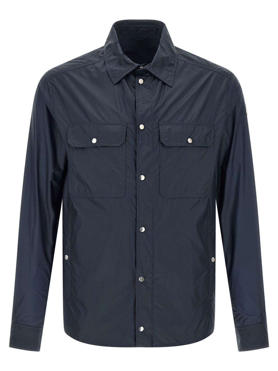 Moncler Ripstop Shirt Camicie - Blu | a6f522feee009d26c26ec1dd8b89a2005155d3c9