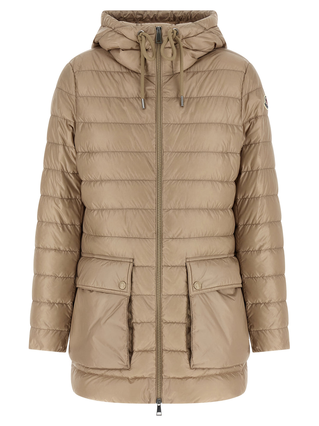Moncler Jasmin Puffer Jackets - Beige | ae173681d6f5f7c555f8ebf3551b944c9783dc22