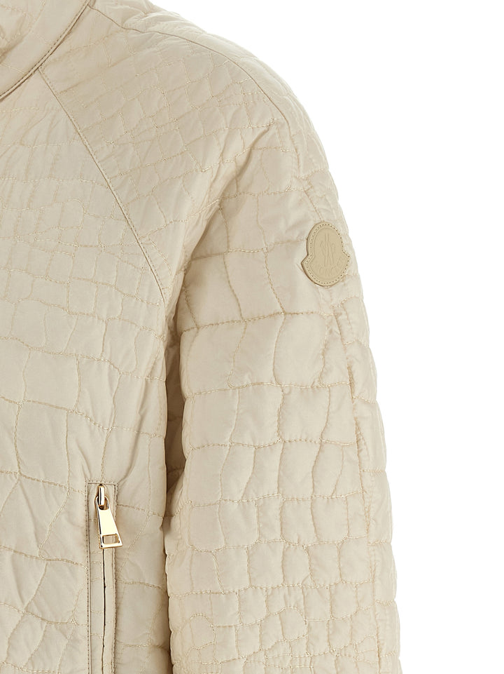 Moncler Aubrietaa Puffer Jackets - Beige | e8ba8a269caaad6e1ddfa2961e8ec5d6d42de5ee