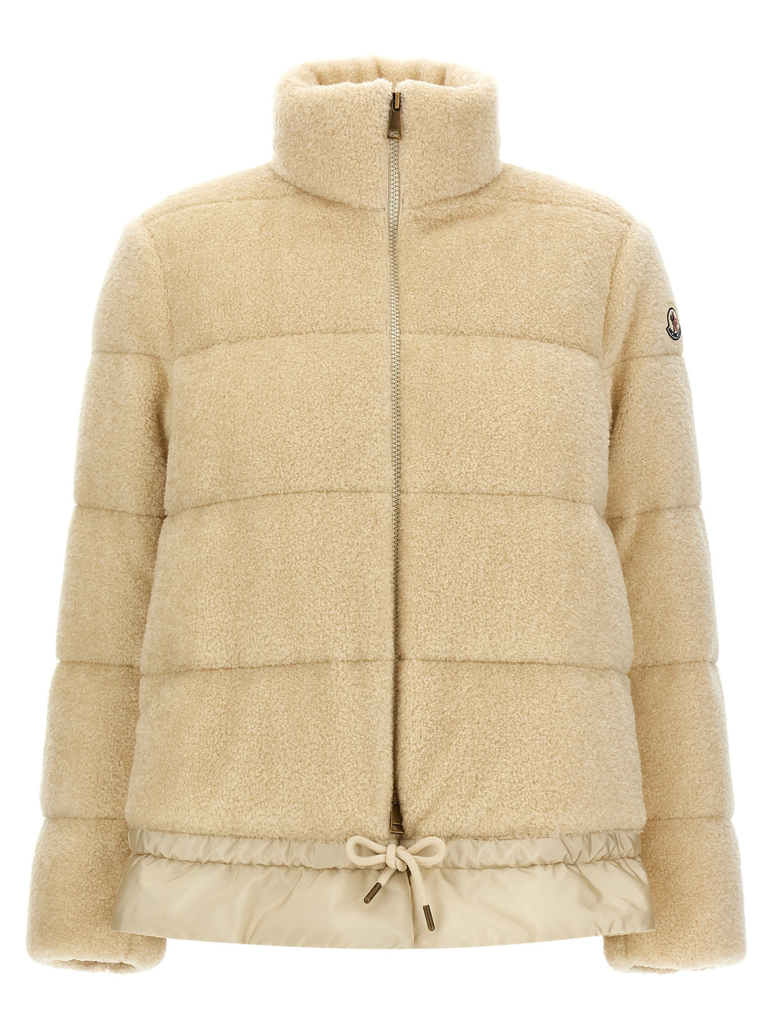 Moncler Cedre Puffer Jackets - Beige | 7a30edbf7cf5316f3e7bdfcaebc031aa363309fd