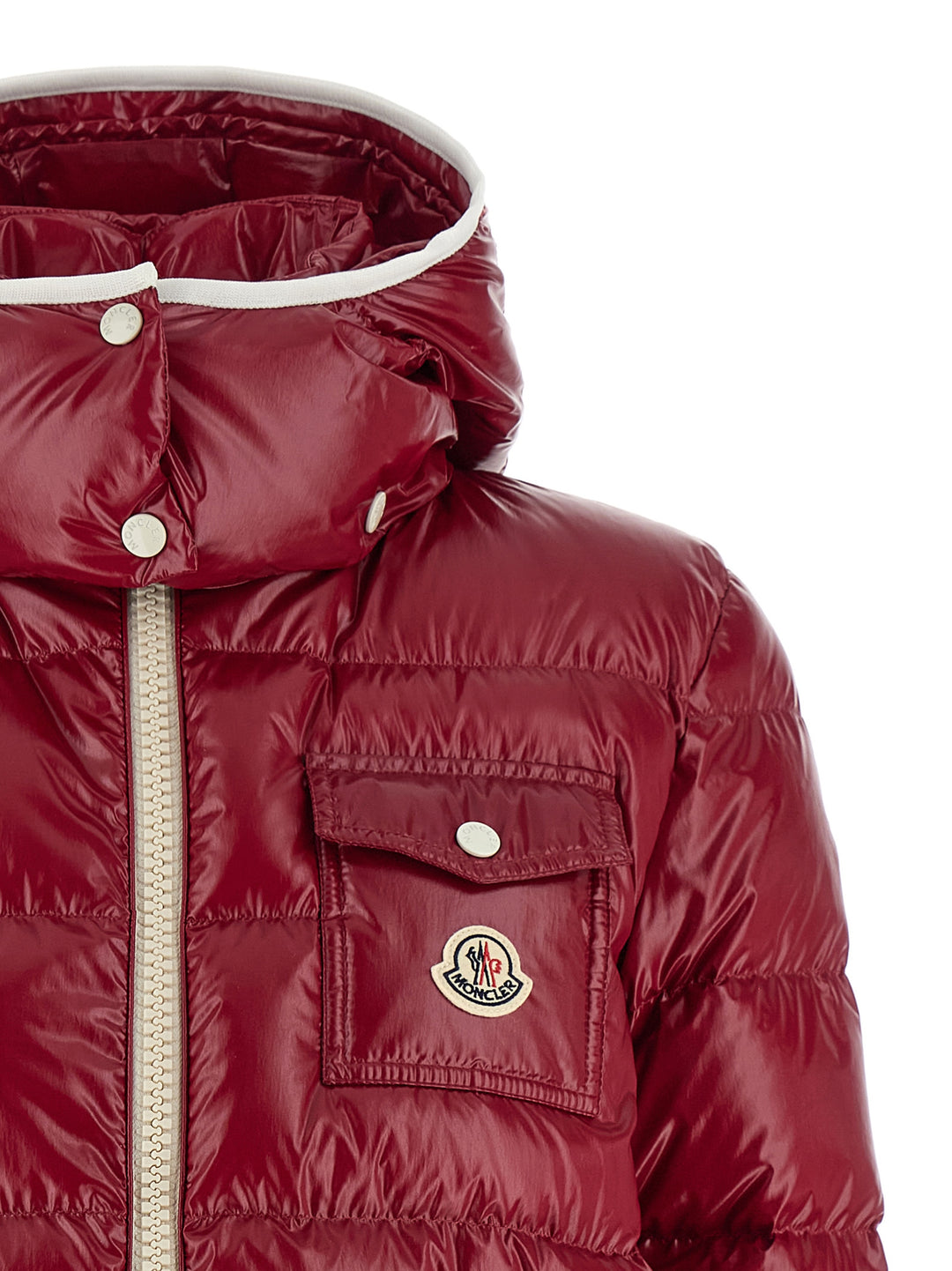 Moncler Andro Puffer Jackets - Rosso | 5a83ff3fbdd2b805b5e908f5e0220bc67191616c