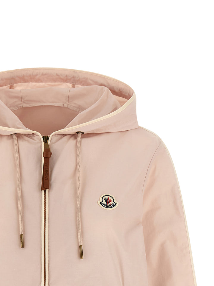 Moncler Sarracenia Puffer Jackets - Rosa | d4248baf1d60ed666d713e3a682236bcfefabf6e