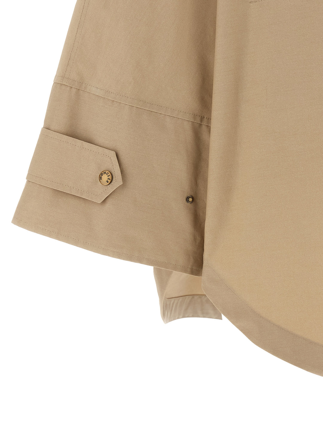 Moncler Brunnera Puffer Jackets - Beige | e38014ade21b4e10630474354a40612bd20d3644