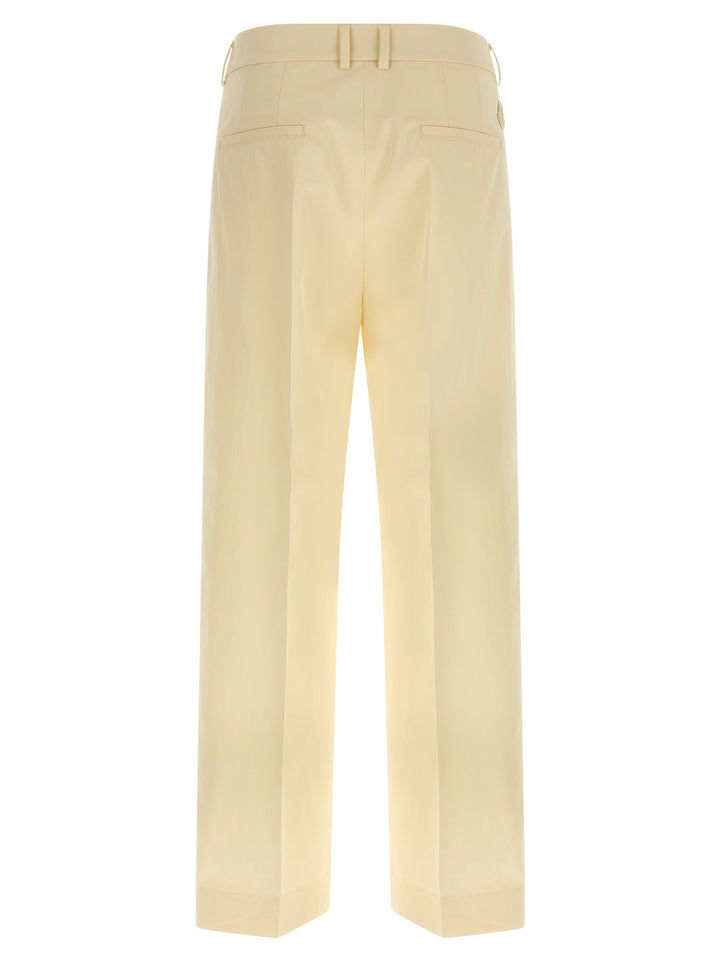 Moncler Tailored Trousers Pantaloni - Beige | 47000eeb86fe7296ba151317424ac1b40ee8fcdf