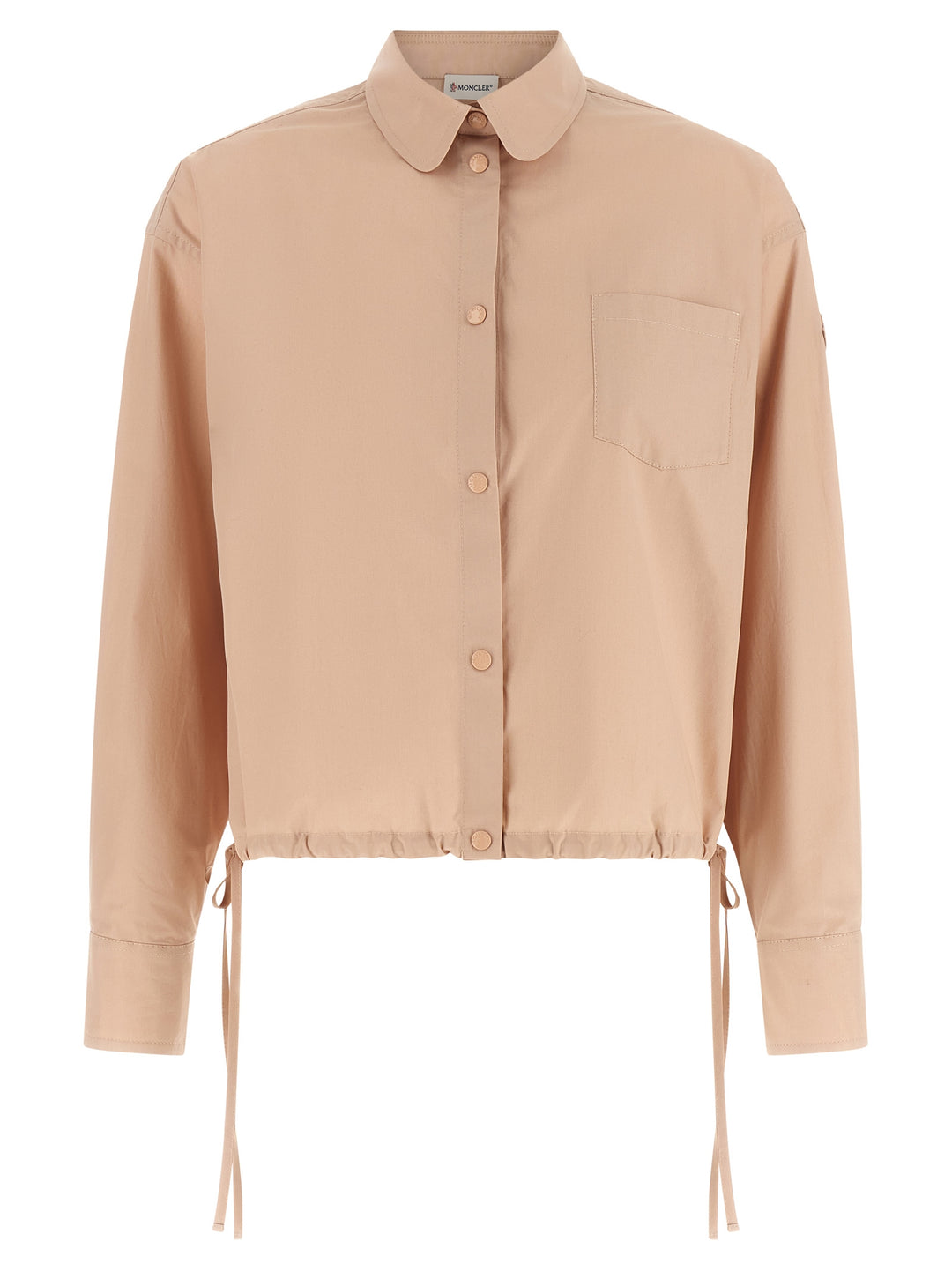Moncler Cropped Shirt Camicie - Rosa | ca32cc221f7d6c7a12bc8f5f330022ad5714f90f
