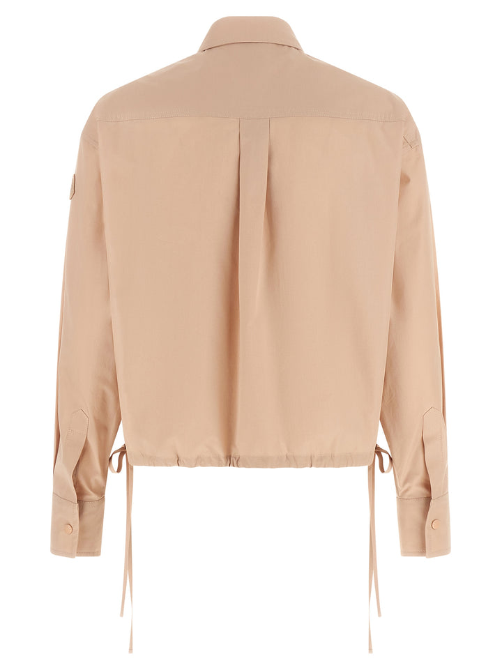 Moncler Cropped Shirt Camicie - Rosa | 3d59277fb74ba1a1e62e9929a1388250faf20bb3