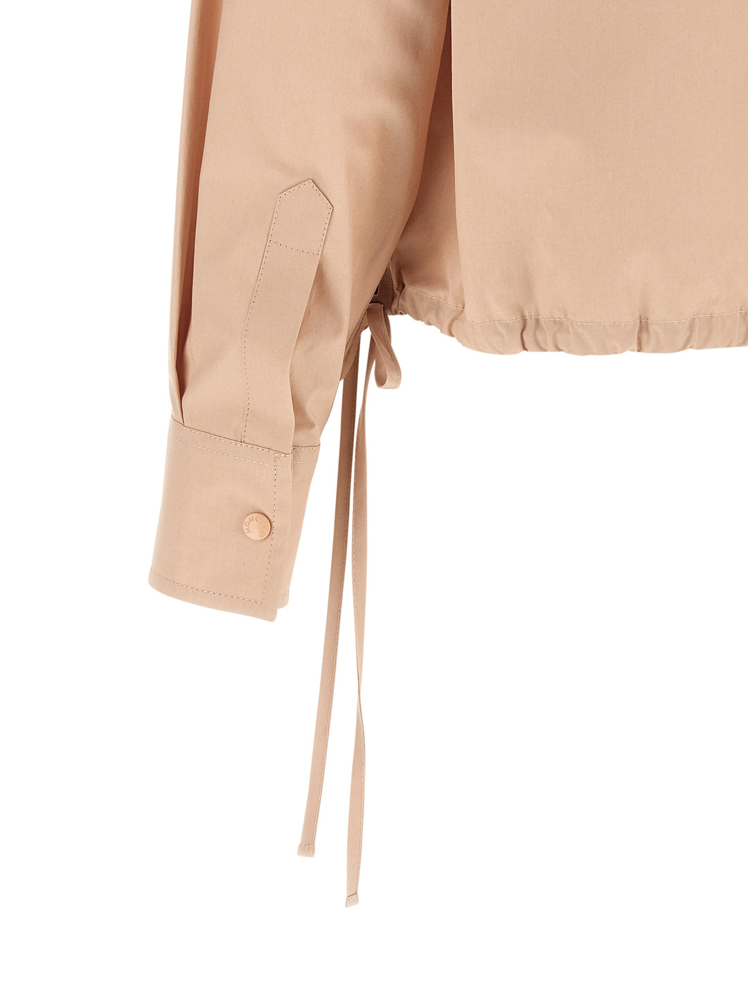 Moncler Cropped Shirt Camicie - Rosa | ac87774e7c1fd533f1563afa9494687cc471dae1