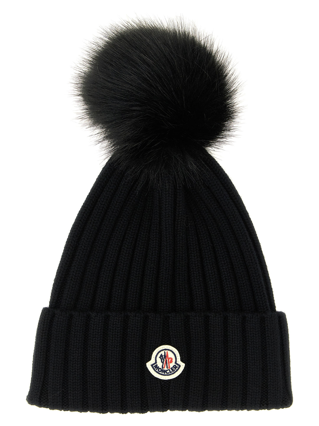 Moncler Pompon Beanie Cappelli - Nero | 9b34177b29aa1b69983abfe99154b50a65afb8aa