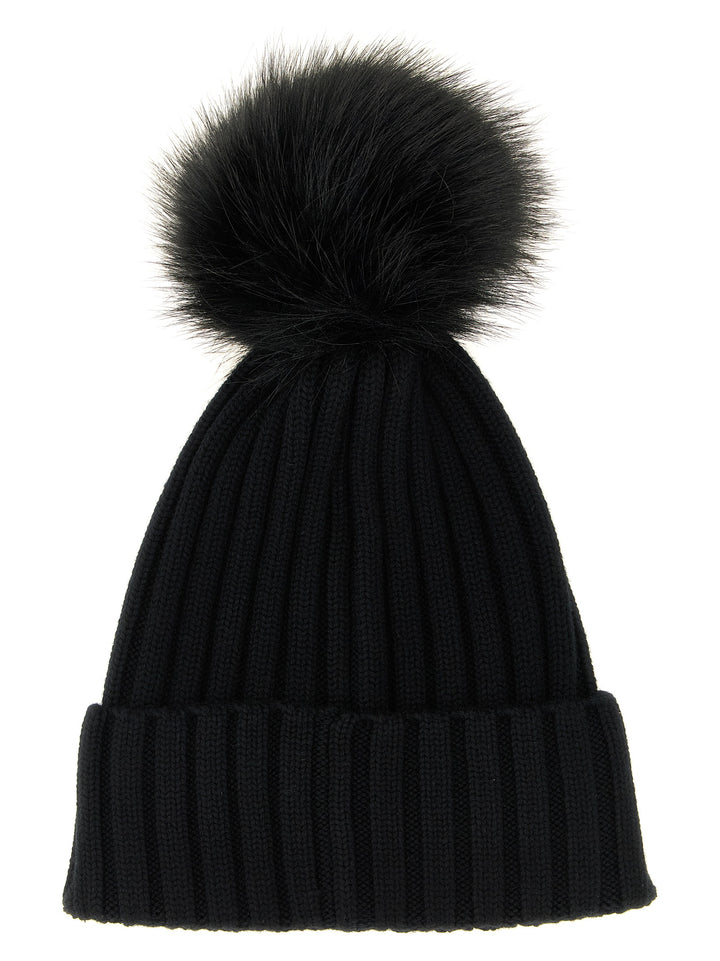 Moncler Pompon Beanie Cappelli - Nero | a4d0ae3bf652523675807de626db97f06e1d23d2
