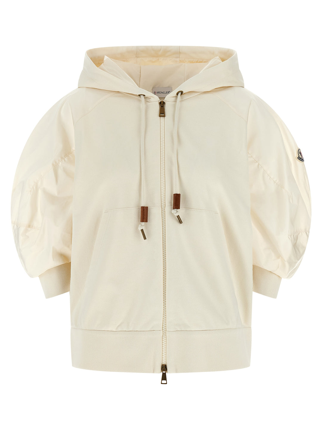 Moncler Hoodie Felpe - Bianco | 7abe76de42e36650030b5fb405752698bb66faf4
