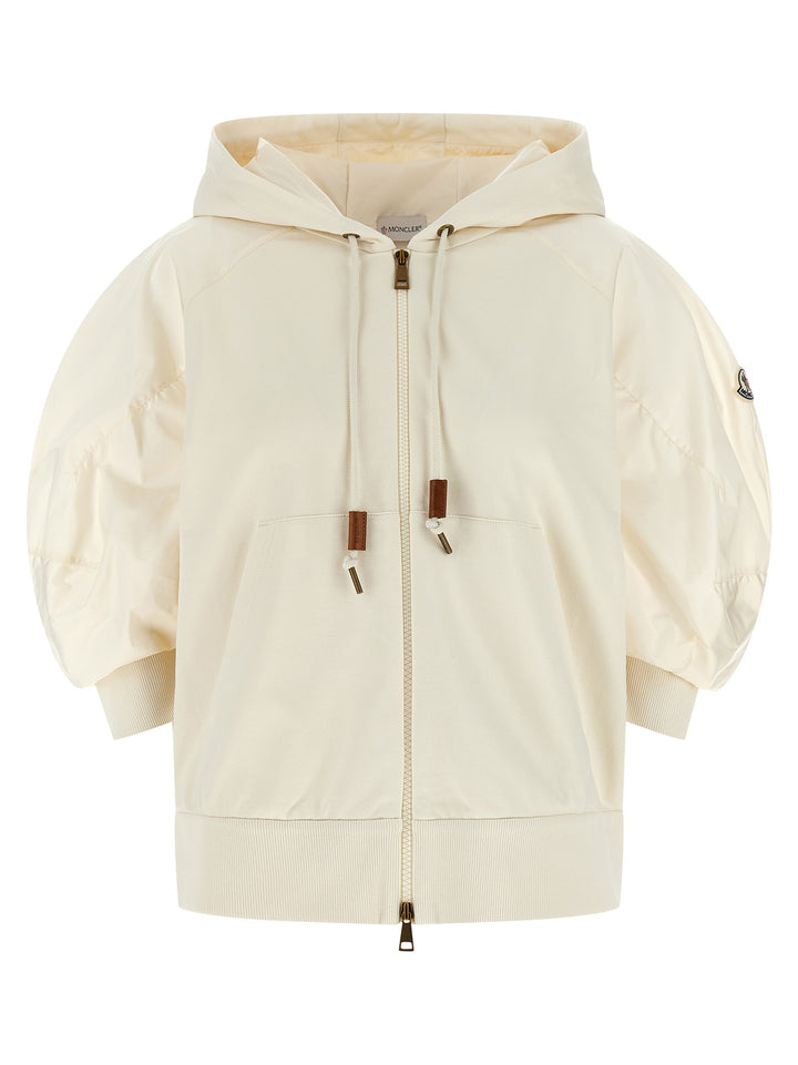 Moncler Hoodie Felpe - Bianco | 7abe76de42e36650030b5fb405752698bb66faf4