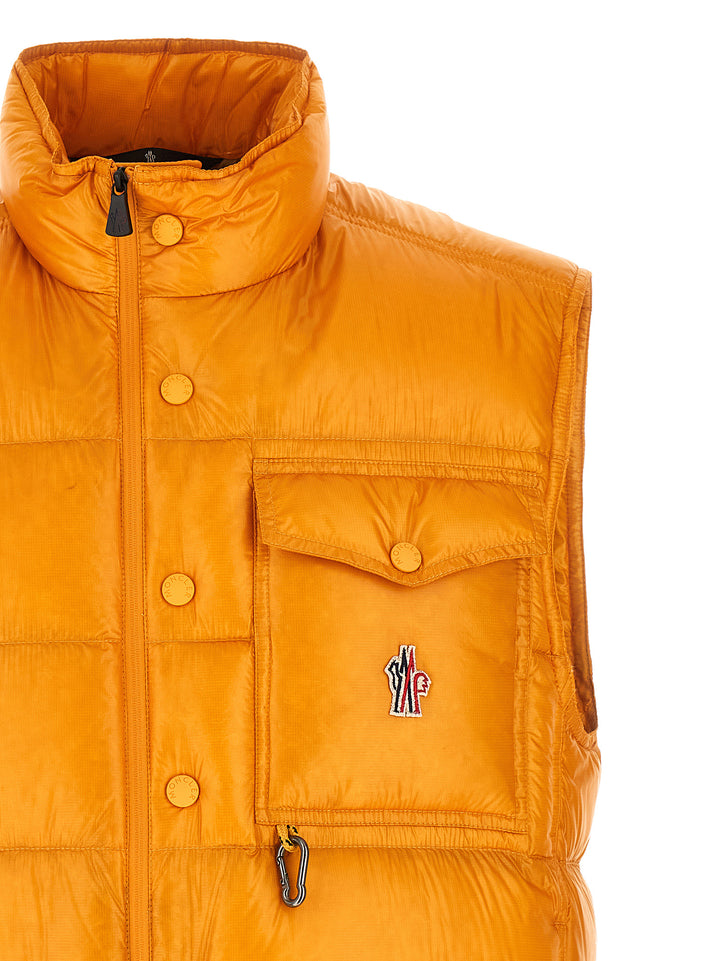Moncler Grenoble Uychi Gilet - Giallo | e37ddfeb42dd43a9a3b8b02ea650802ef8e3889d