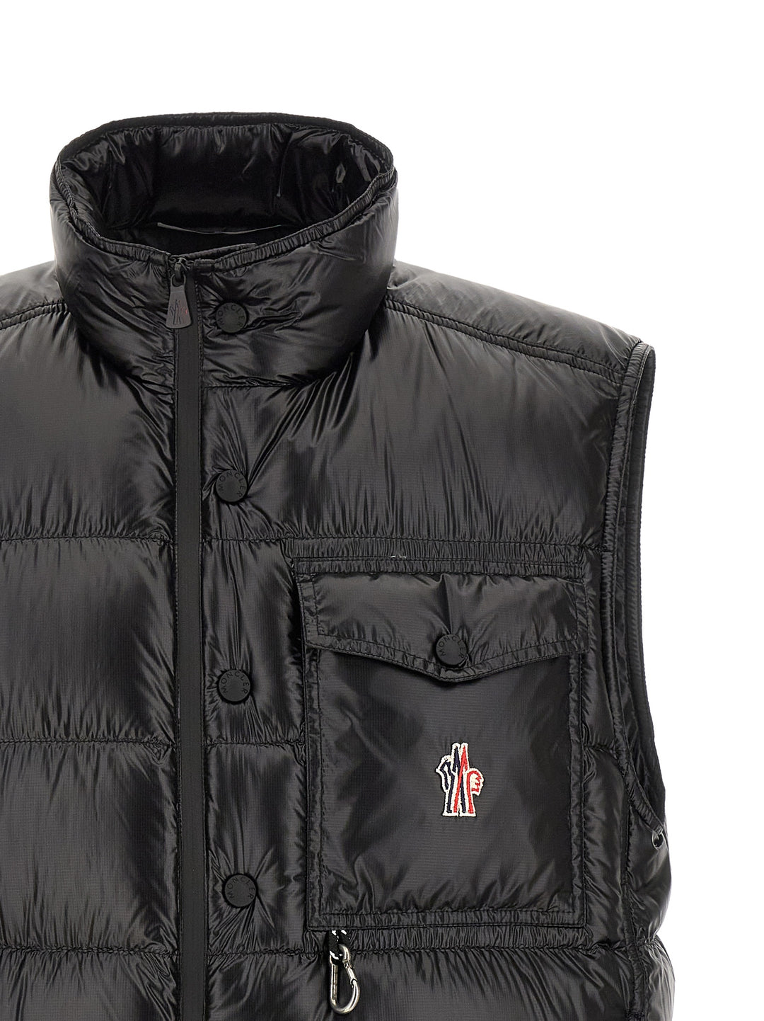 Moncler Grenoble Uychi Gilet - Nero | c8bff2ee784ff6b72b230bd0ea360d73cec4fe47