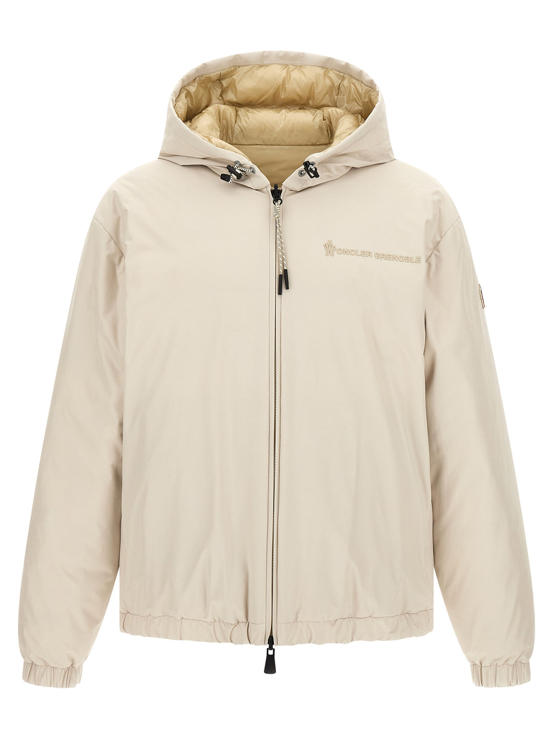 Moncler Grenoble Berguns Puffer Jackets - Beige | 8335492425f279ac492d7a627d75e8ec453f445e