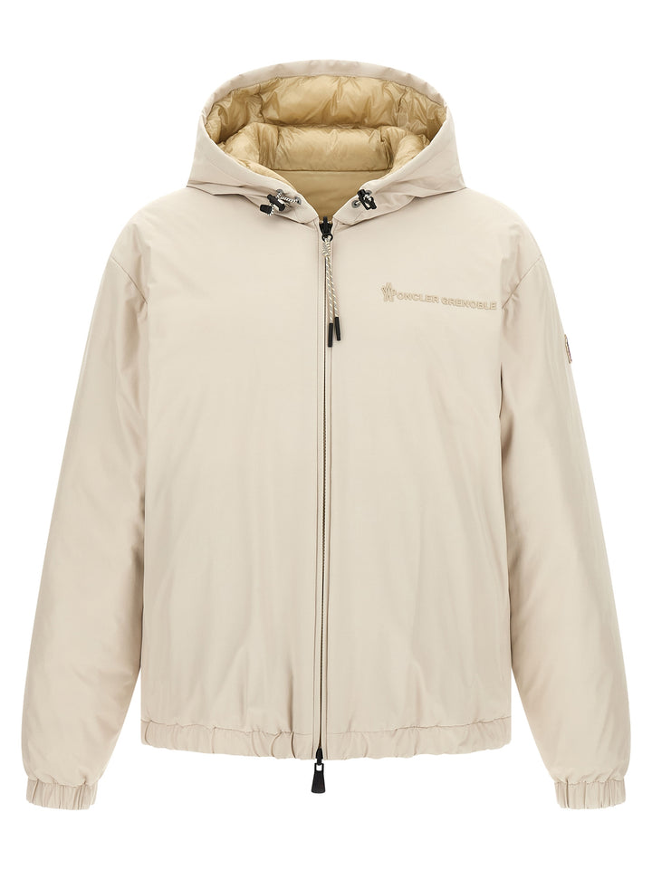 Moncler Grenoble Berguns Puffer Jackets - Beige | 8335492425f279ac492d7a627d75e8ec453f445e