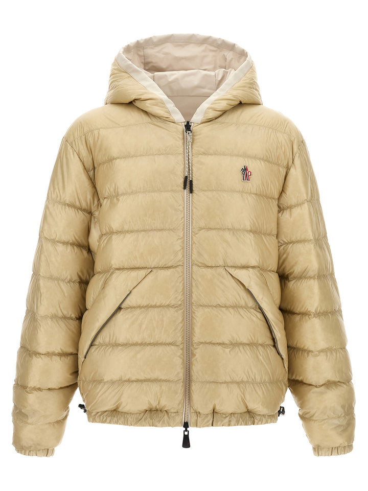 Moncler Grenoble Berguns Puffer Jackets - Beige | 74c1e24cec74e58da06efb7124644ca38403328c