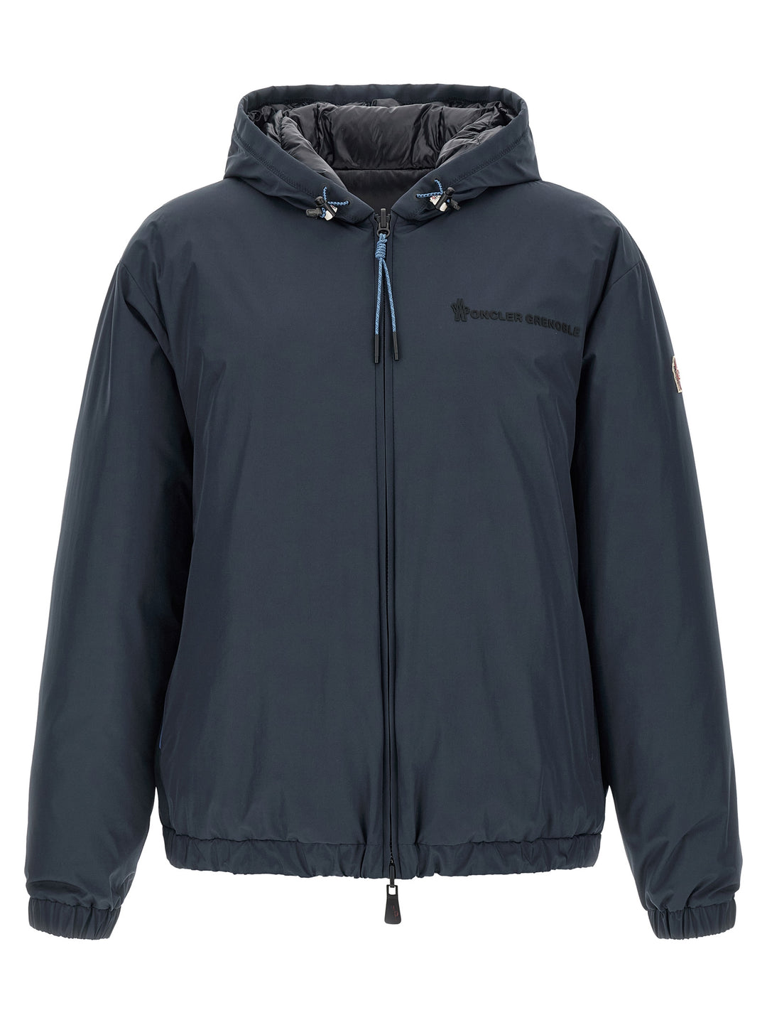 Moncler Grenoble Berguns Puffer Jackets - Blu | 388738936ab0b3dc9799d33a04f0e7ee0481658e