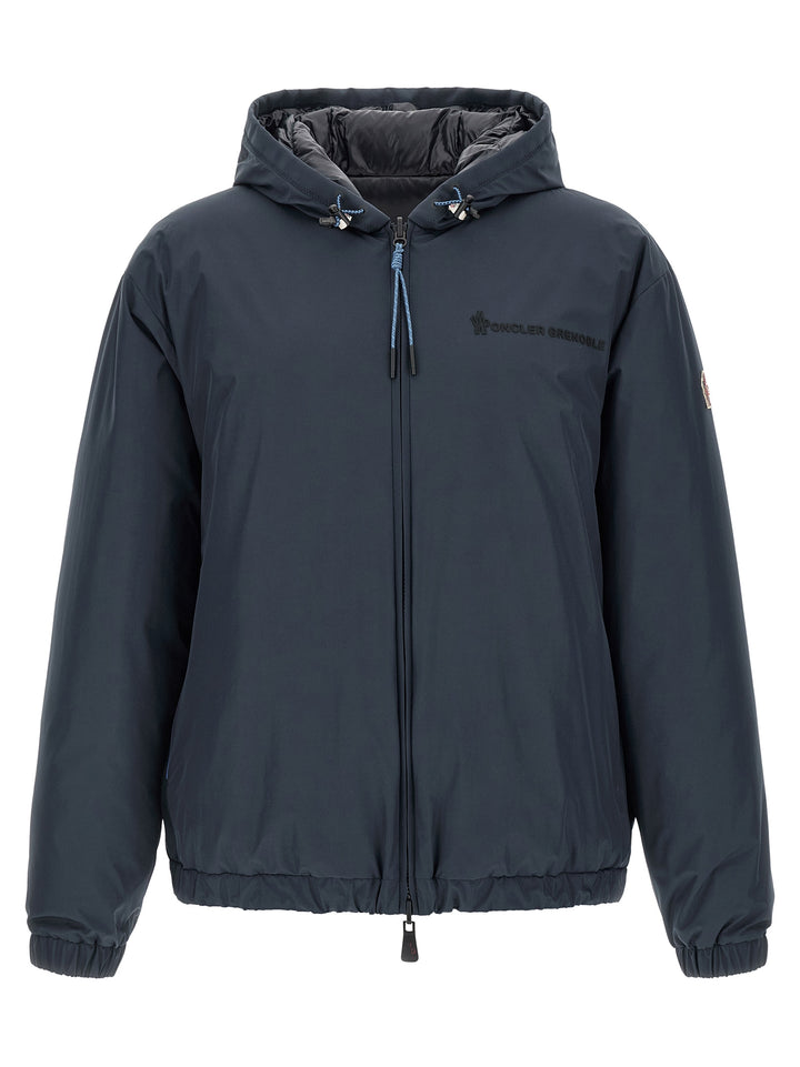 Moncler Grenoble Berguns Puffer Jackets - Blu | 388738936ab0b3dc9799d33a04f0e7ee0481658e