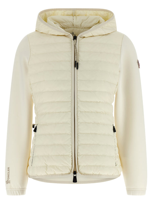Padded Hoodie Felpe Bianco